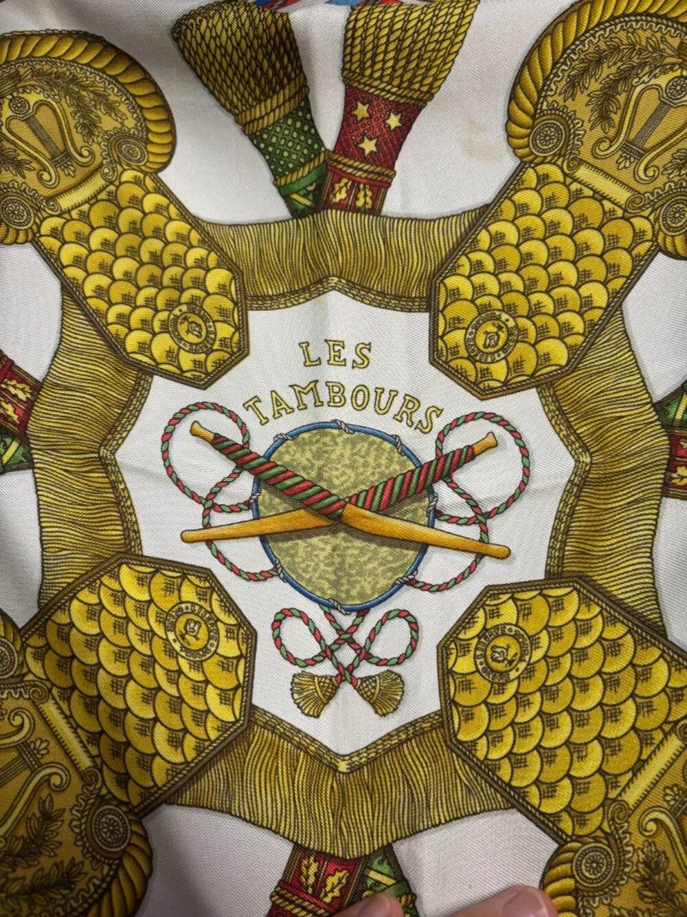 Authentic HERMES Carre 90 Scarf 